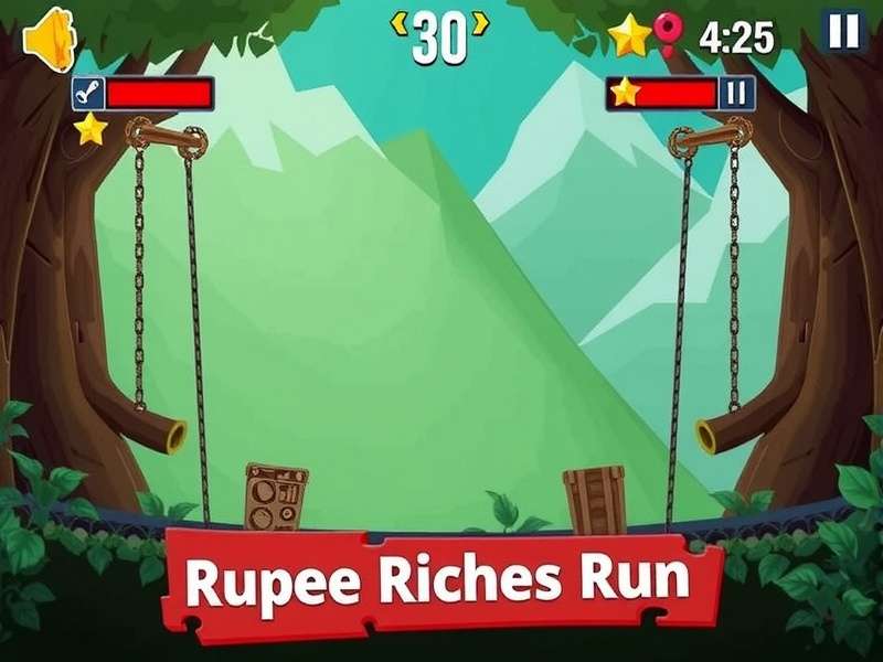 Rupee Riches Run Gameplay Screenshot